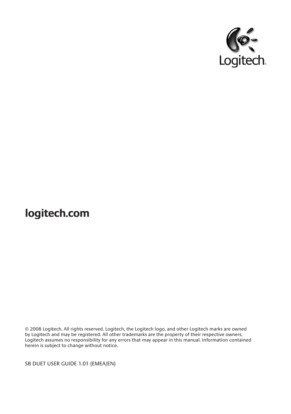 Logitech Squeezebox Duet User Manual | Page 45 / 45