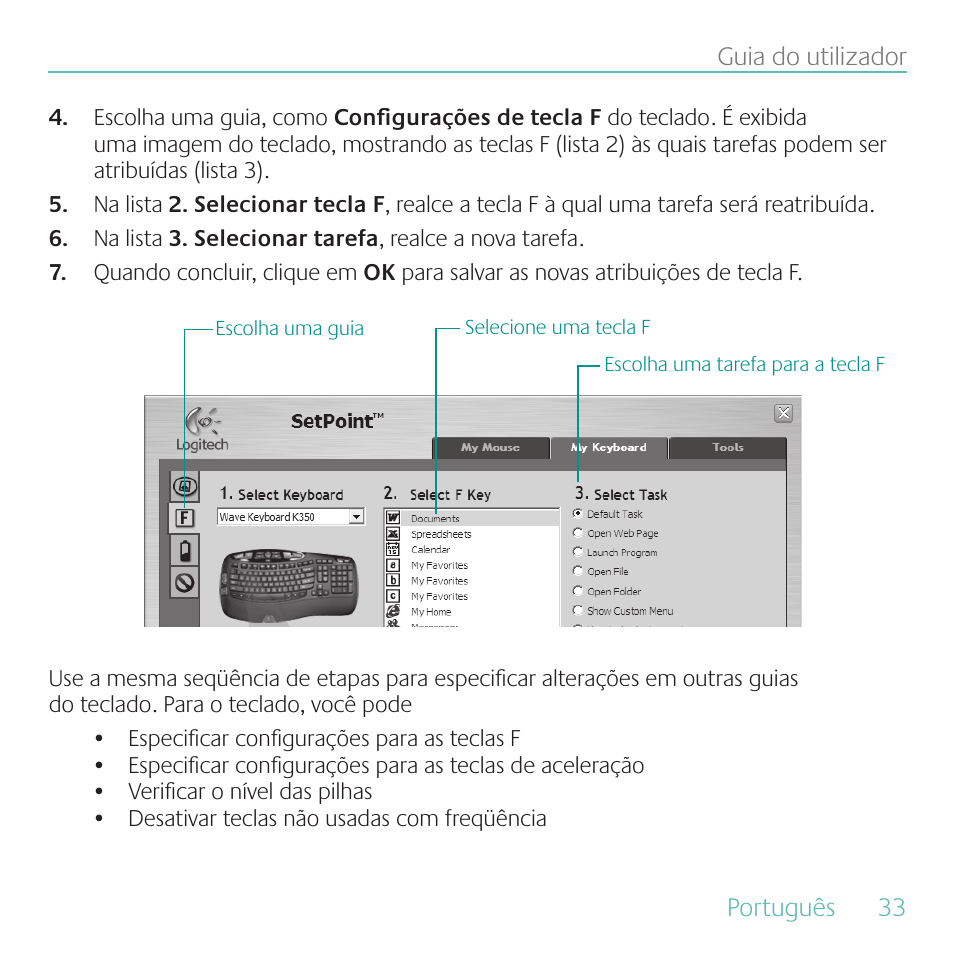 Logitech K350 User Manual | Page 33 / 40