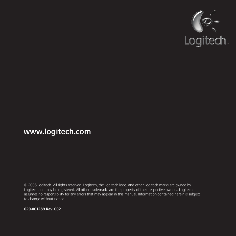 Logitech diNovo User Manual | Page 21 / 21