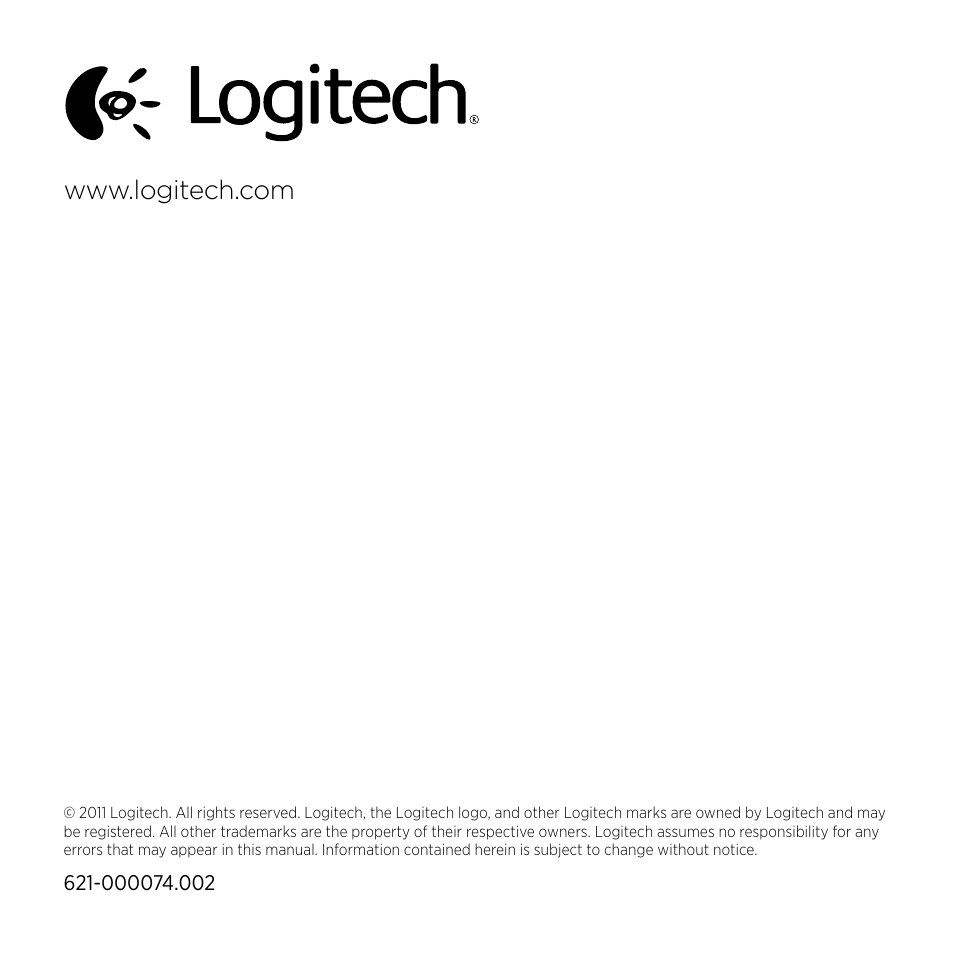 Logitech mk220 User Manual | Page 16 / 16