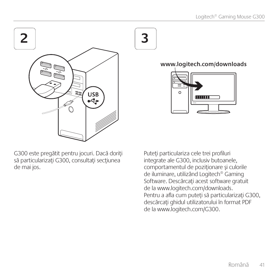 Logitech Gaming Mouse G300 User Manual | Page 41 / 80