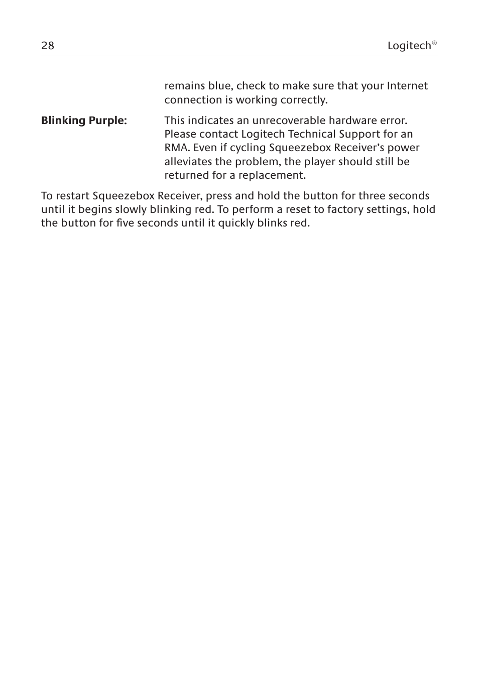 Logitech Network Music System User Manual | Page 29 / 45