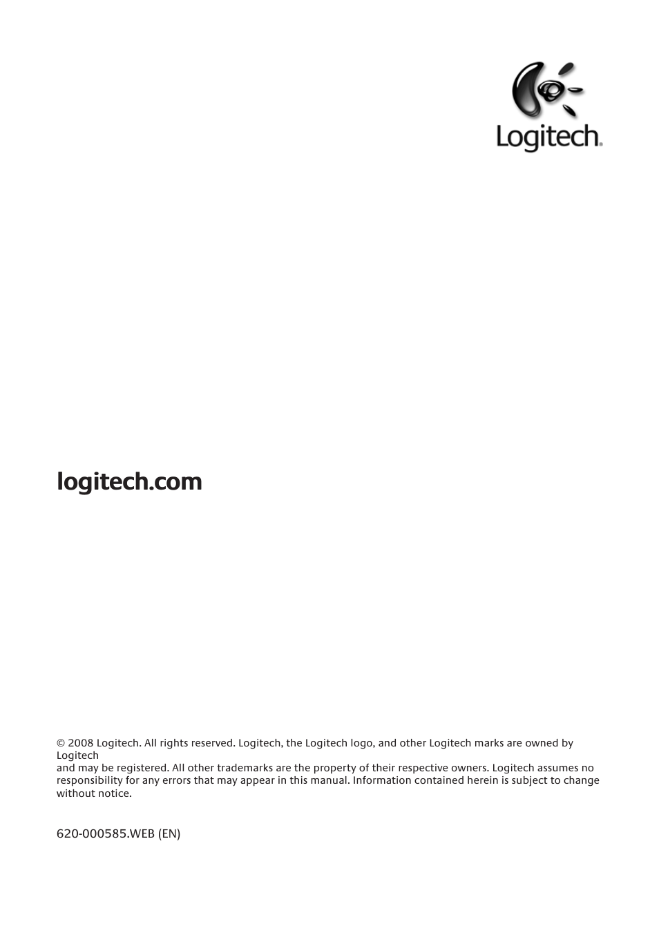 Logitech Network Music System User Manual | Page 45 / 45