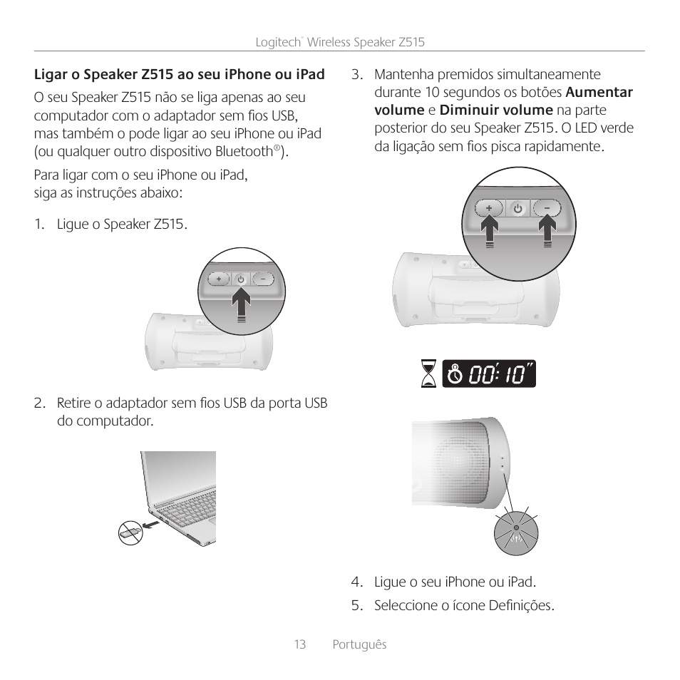 Logitech Z515 User Manual | Page 13 / 60