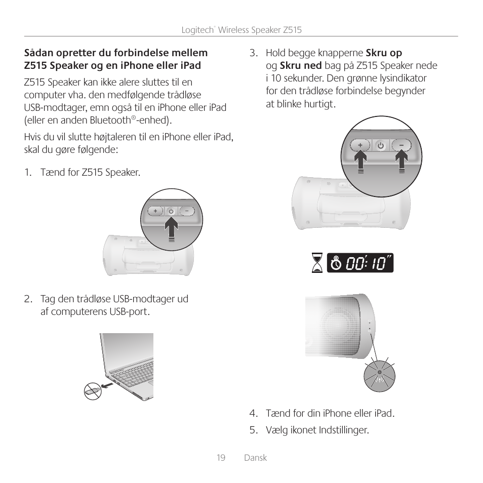 Logitech Z515 User Manual | Page 19 / 60