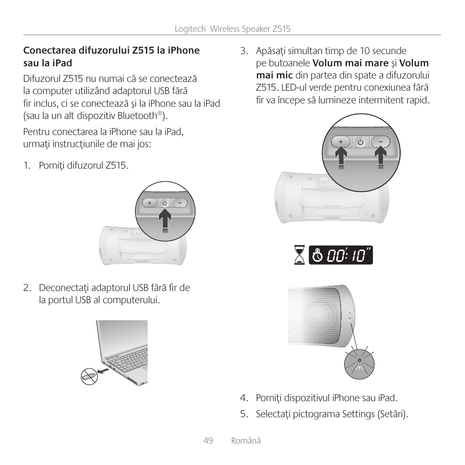 Logitech Z515 User Manual | Page 49 / 60
