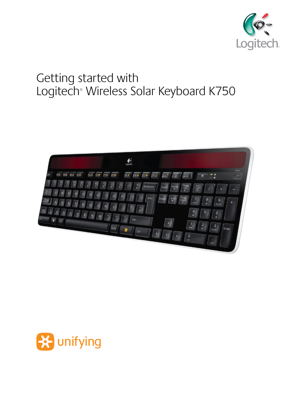 Logitech K750 User Manual | 20 pages