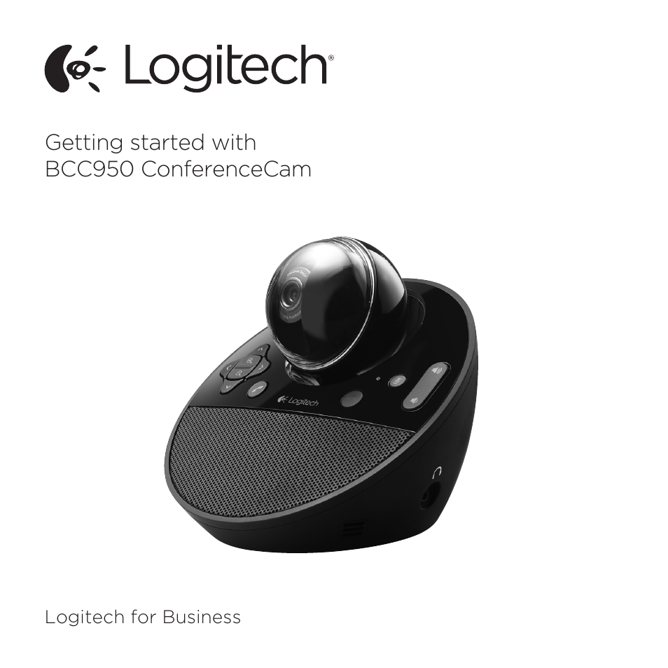 Logitech ConferenceCam BCC950 User Manual | 68 pages