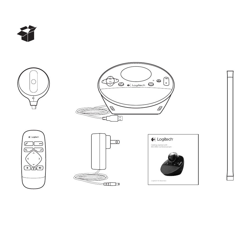 Logitech ConferenceCam BCC950 User Manual | Page 2 / 68