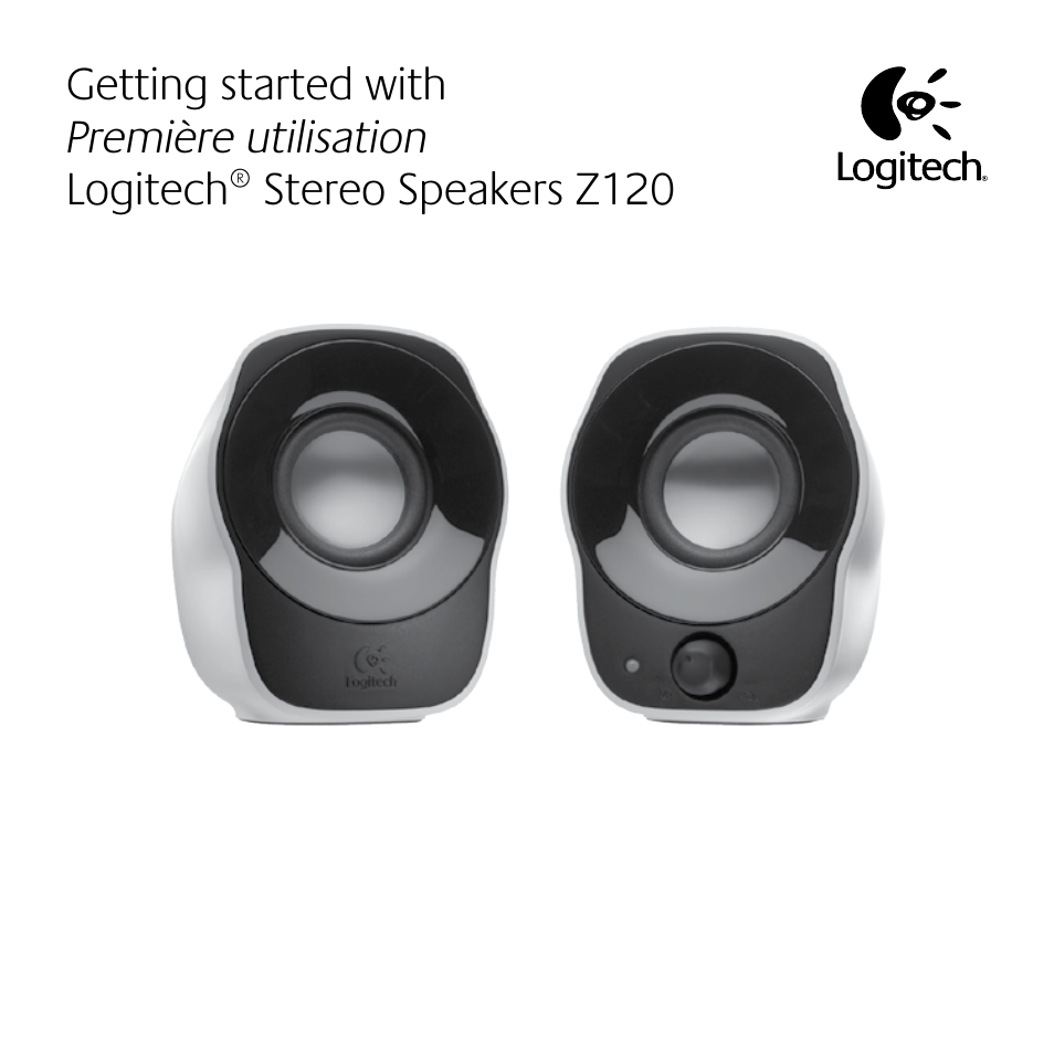 Logitech Stereo Speakers Z120 User Manual | 9 pages