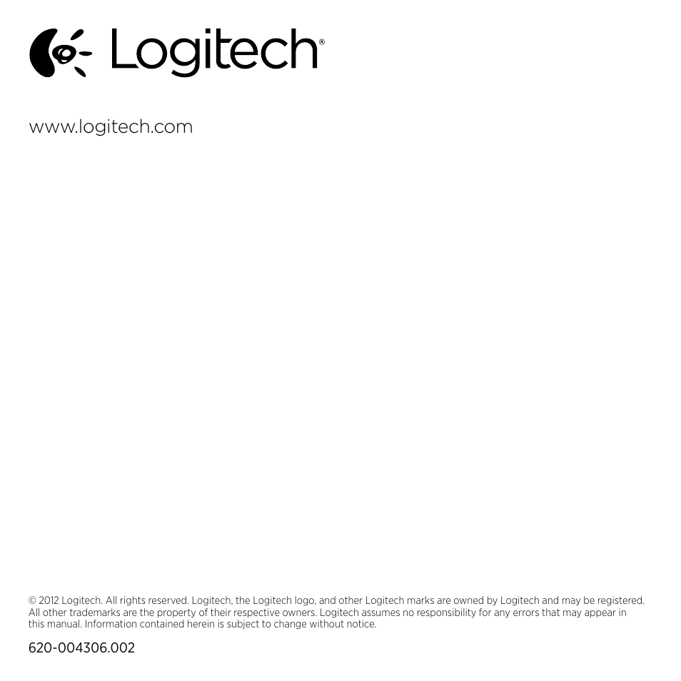 Logitech Gaming G600 User Manual | Page 76 / 76