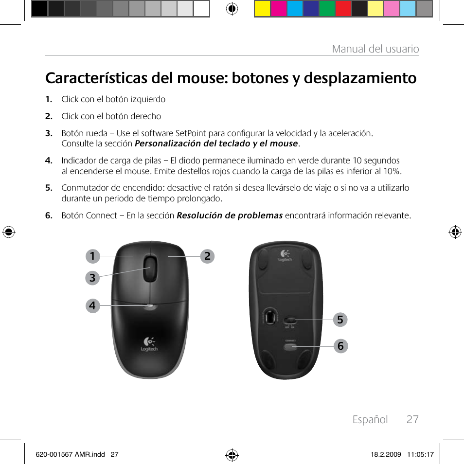 Logitech Wireless Desktop MK300 User Manual | Page 27 / 60