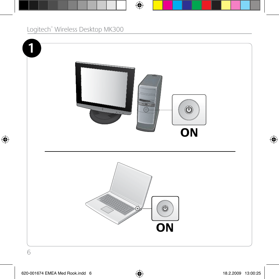 Logitech MK300 User Manual | Page 6 / 72