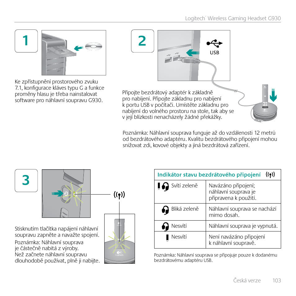 Logitech G930 User Manual | Page 103 / 120