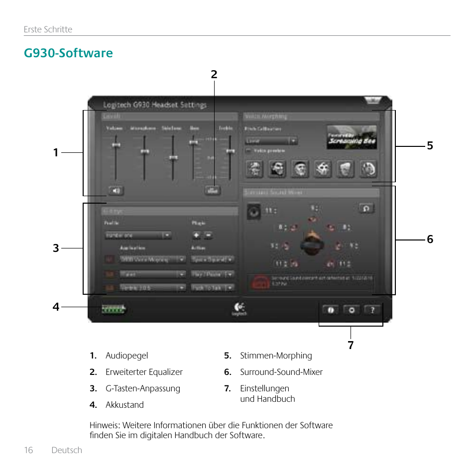 G930-software | Logitech G930 User Manual | Page 16 / 120