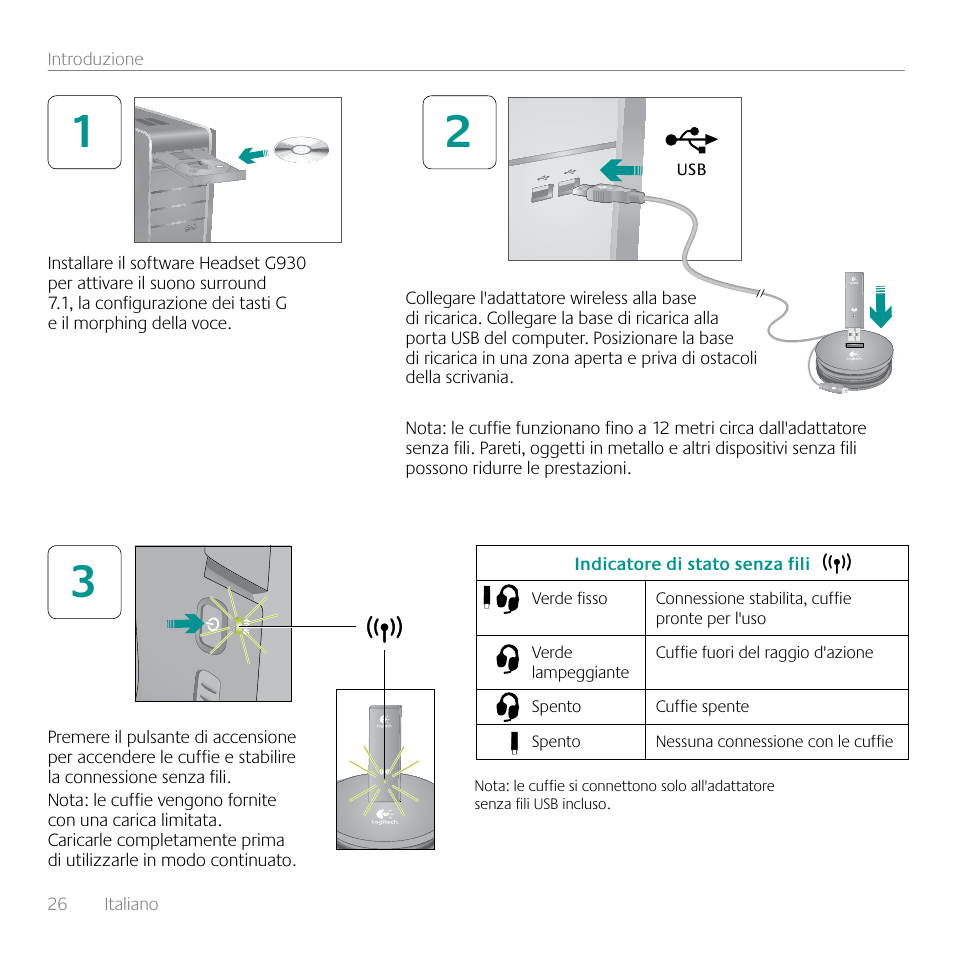 Logitech G930 User Manual | Page 26 / 120