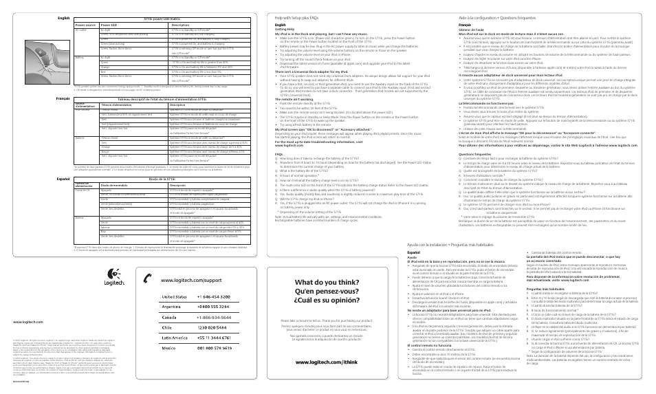 Untitled-1.pdf | Logitech S715i User Manual | Page 2 / 2