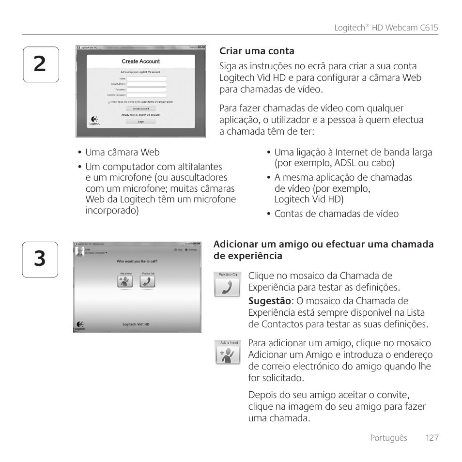 Logitech C615 User Manual | Page 127 / 172