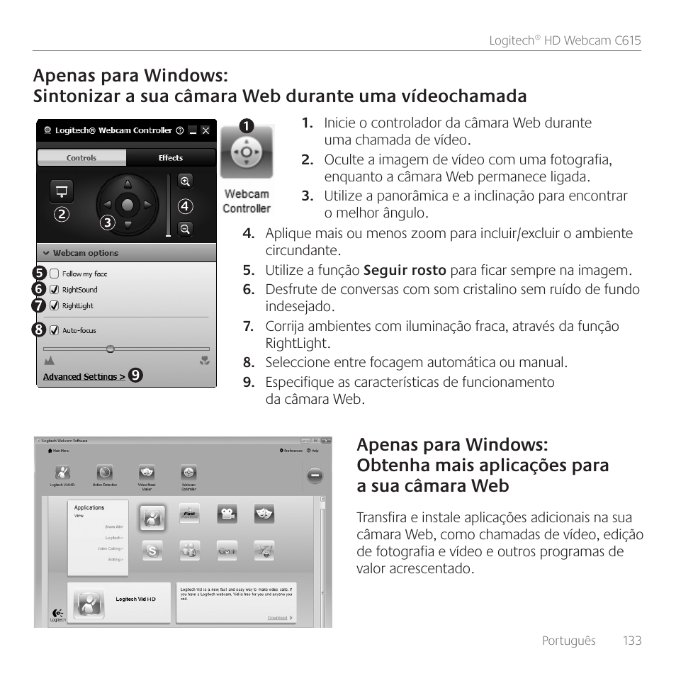 Logitech C615 User Manual | Page 133 / 172