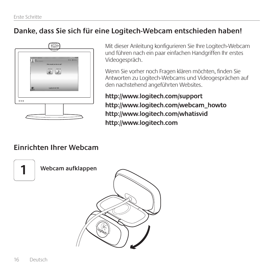 Logitech C615 User Manual | Page 16 / 172