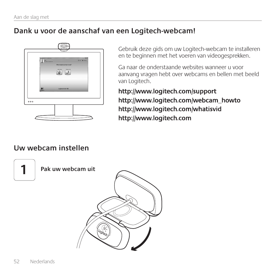 Logitech C615 User Manual | Page 52 / 172
