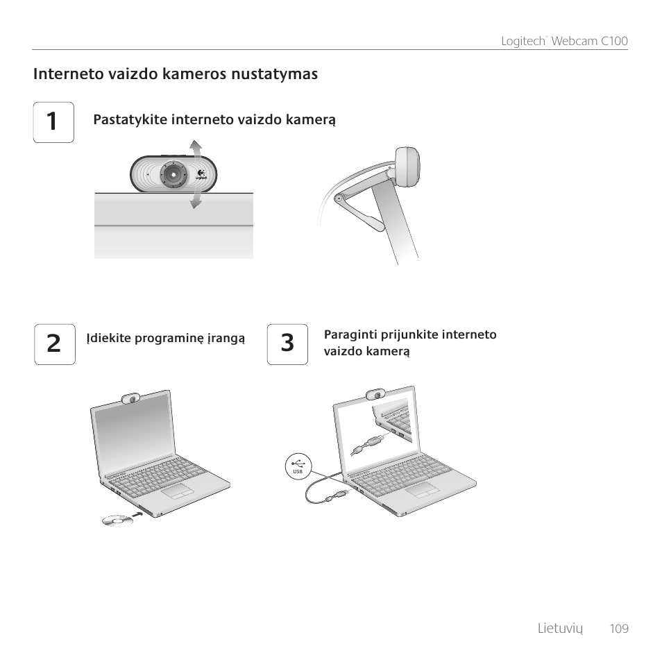 Logitech C100 User Manual | Page 109 / 132