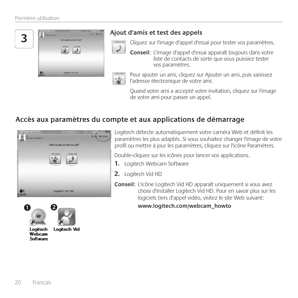 Logitech C100 User Manual | Page 20 / 132