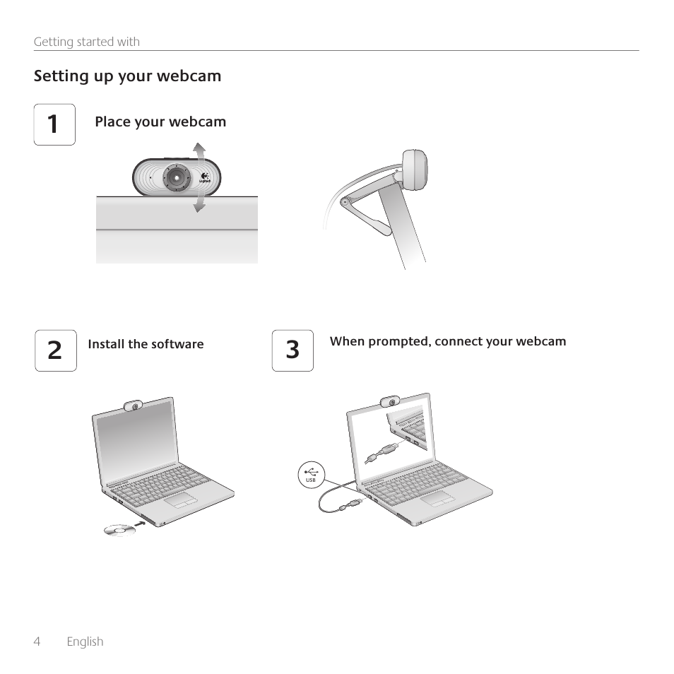 Logitech C100 User Manual | Page 4 / 132