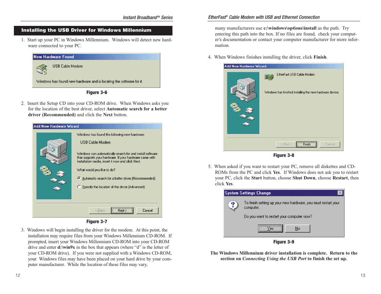 Linksys EtherFast BEFCMU10 User Manual | Page 9 / 18