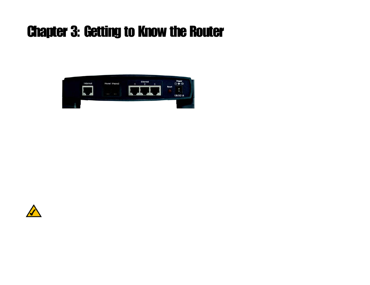 Chapter 3: getting to know the router, The back panel | Linksys RT31P2-NA User Manual | Page 12 / 81