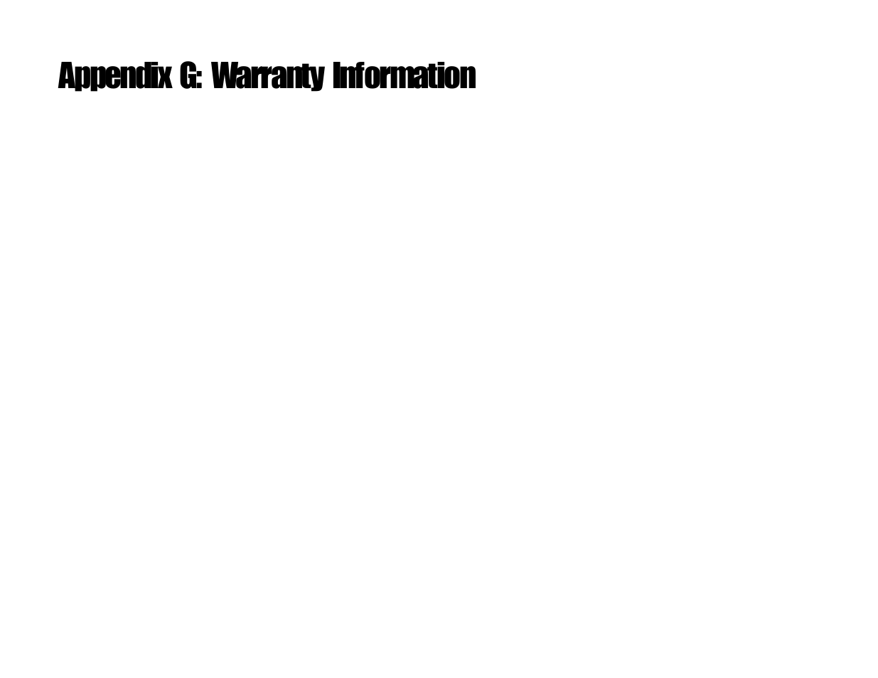 Appendix g: warranty information | Linksys RT31P2-NA User Manual | Page 79 / 81