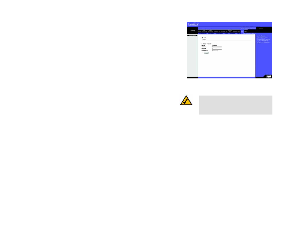 Admin tab - save configuration | Linksys SRW2024 User Manual | Page 100 / 134