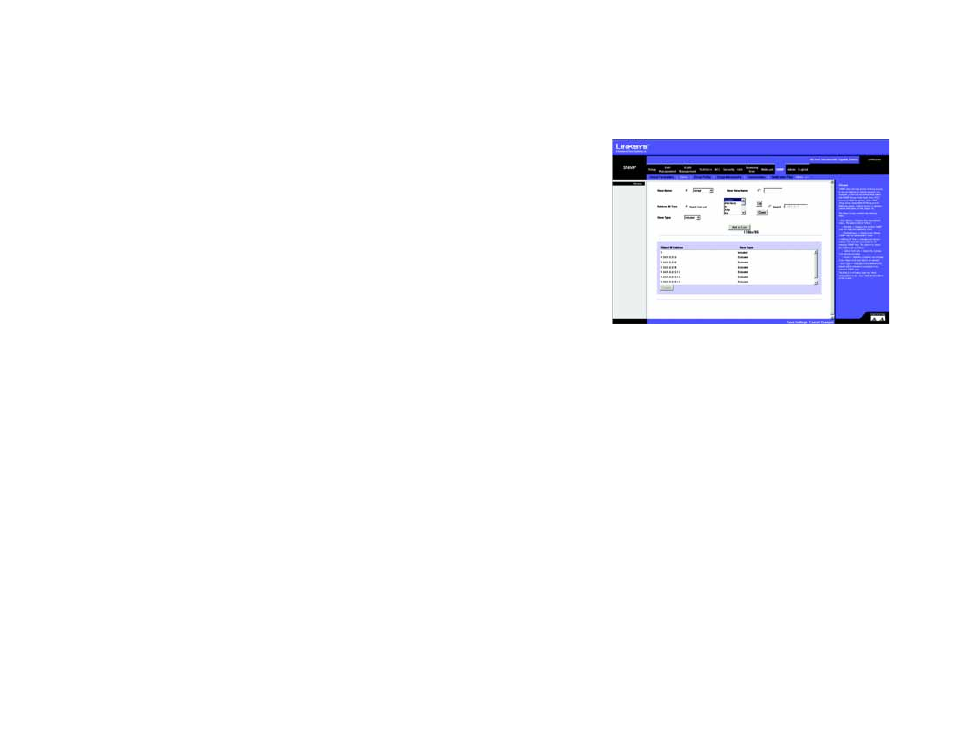 Snmp tab - views | Linksys SRW2024 User Manual | Page 89 / 134
