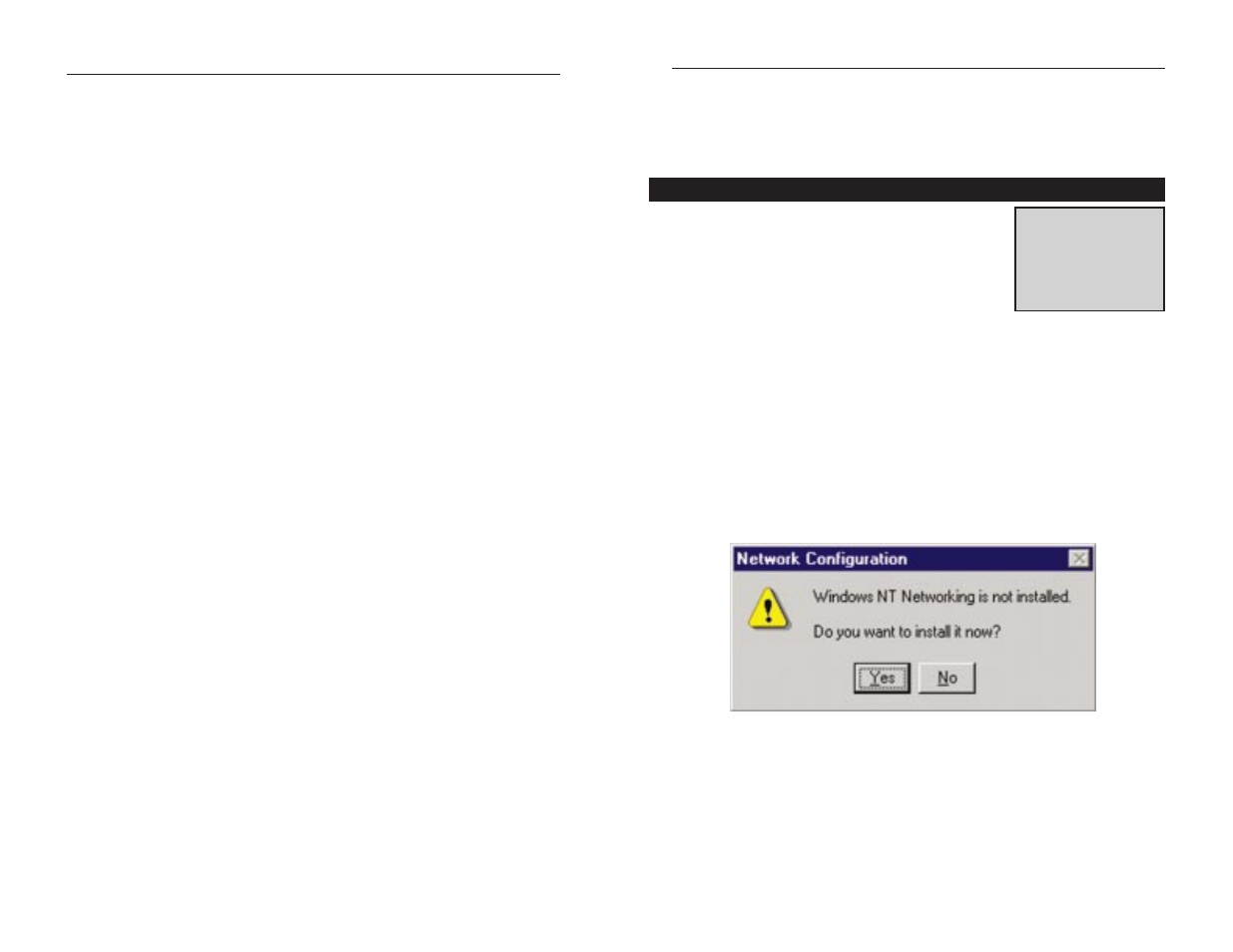 Windows nt 4.0 installation and setup | Linksys ETHERFAST 10/100 User Manual | Page 20 / 42