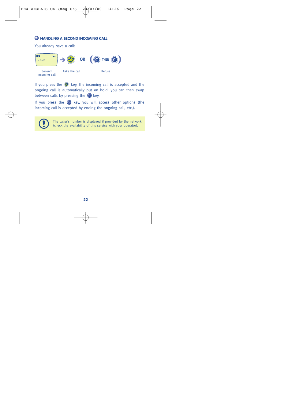 Alcatel One Touch 301 User Manual | Page 24 / 64