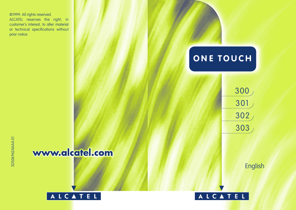 Alcatel One Touch 301 User Manual | Page 64 / 64