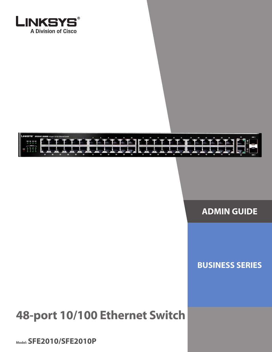 Linksys SFE2010 User Manual | 67 pages