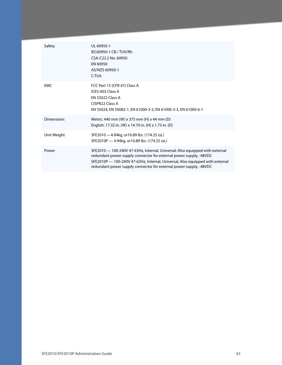 Linksys SFE2010 User Manual | Page 66 / 67
