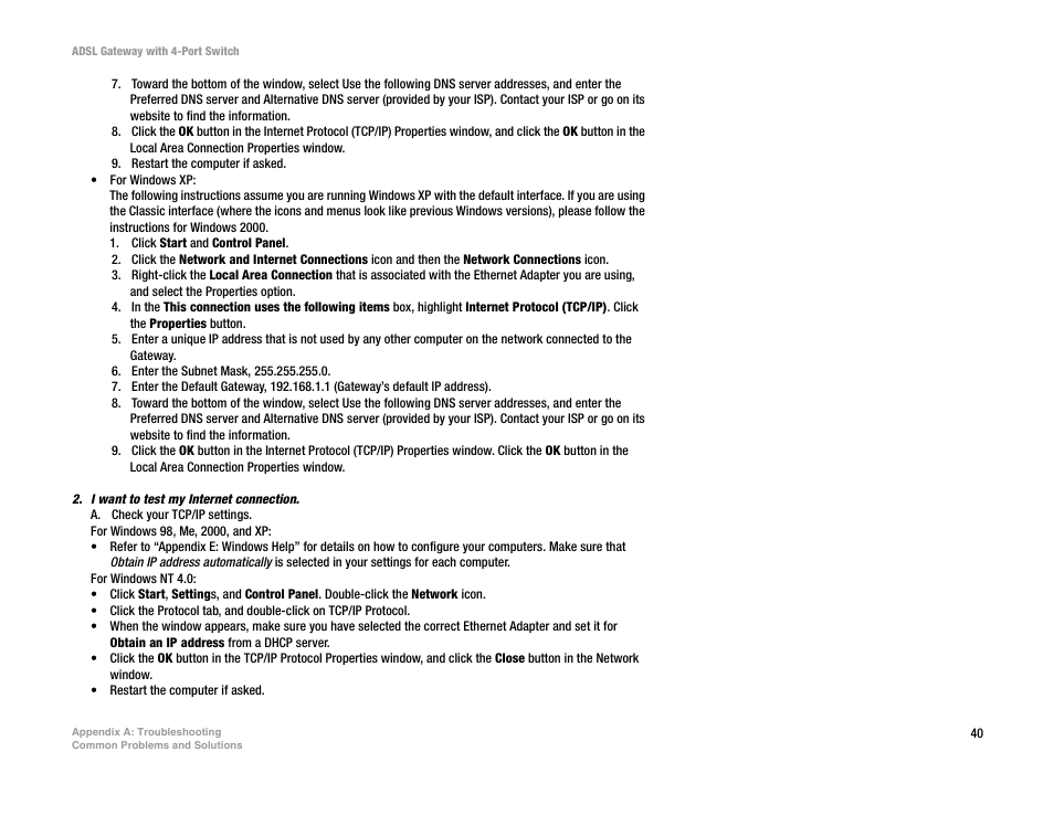 Linksys AG041 (EU) User Manual | Page 47 / 80