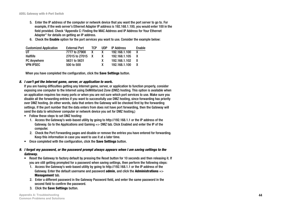 Linksys AG041 (EU) User Manual | Page 51 / 80
