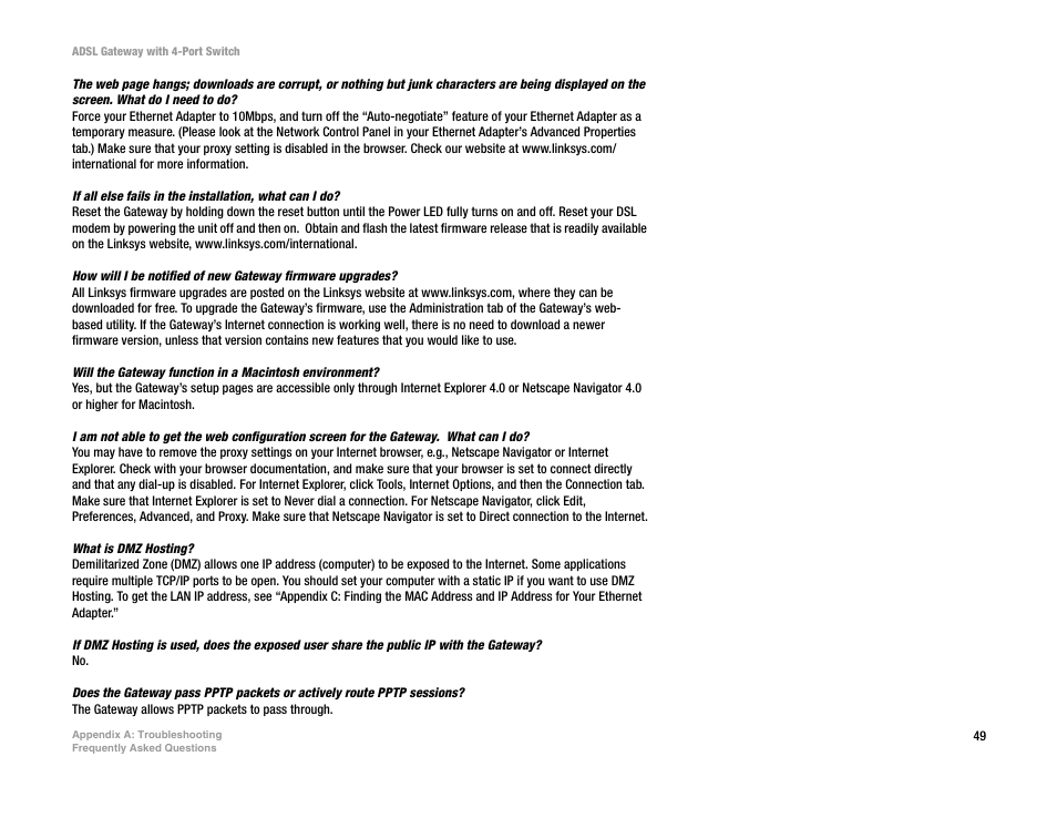 Linksys AG041 (EU) User Manual | Page 56 / 80