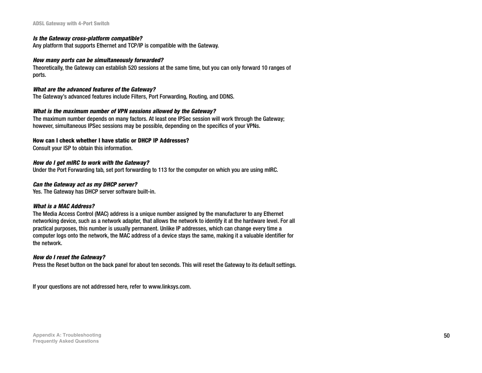 Linksys AG041 (EU) User Manual | Page 57 / 80
