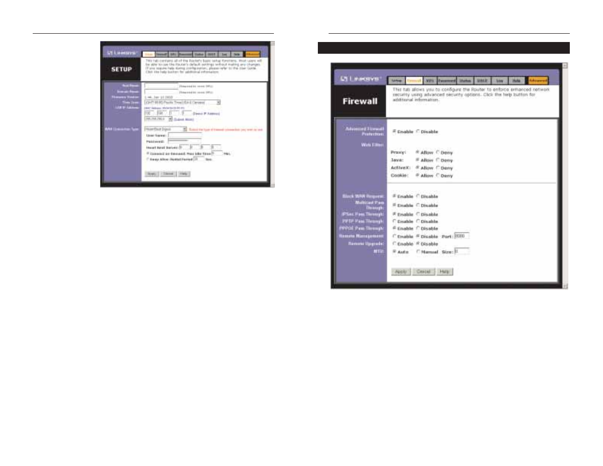 Linksys Etherfast BEFSX41 User Manual | Page 21 / 75