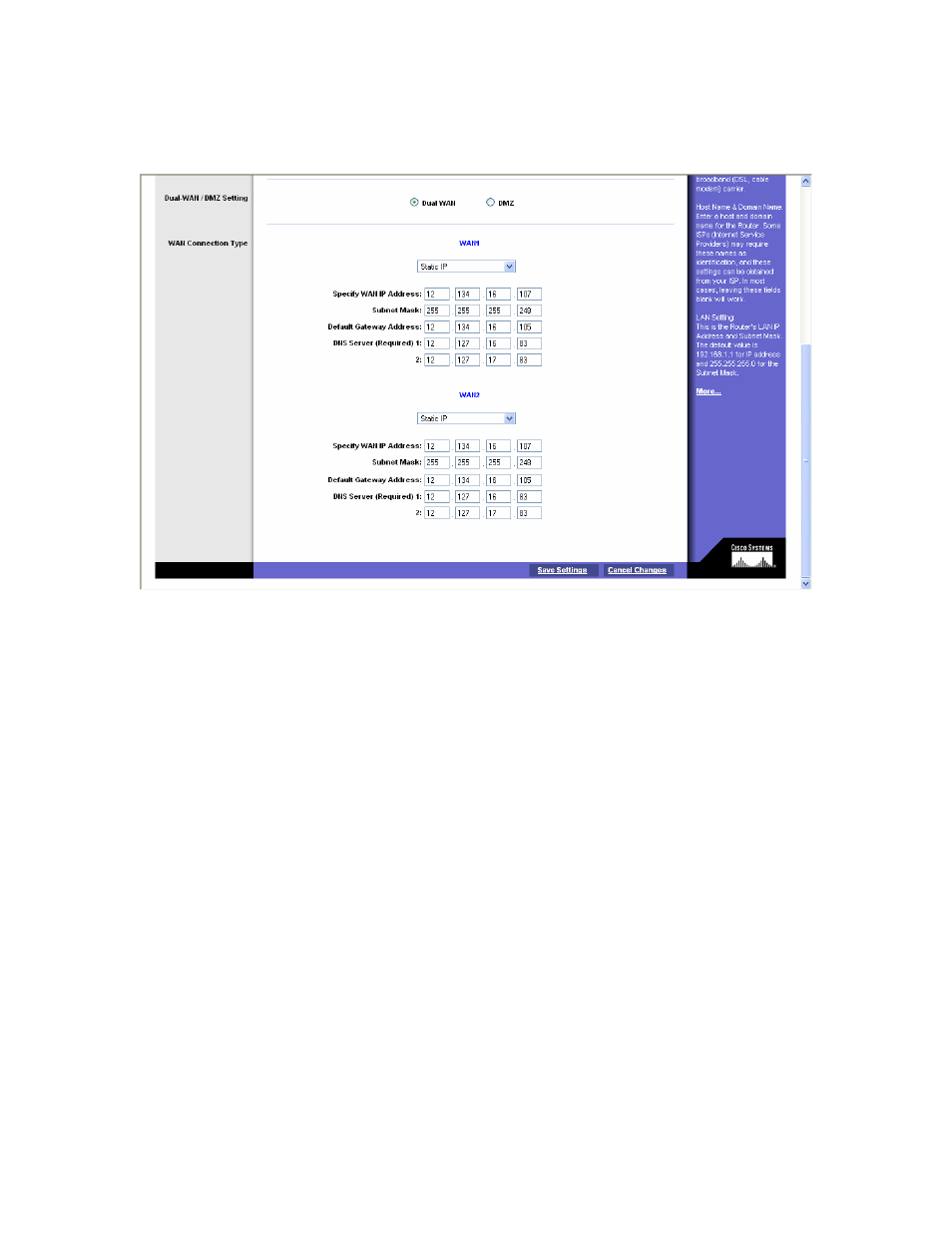 Linksys Router RV042 User Manual | Page 17 / 26
