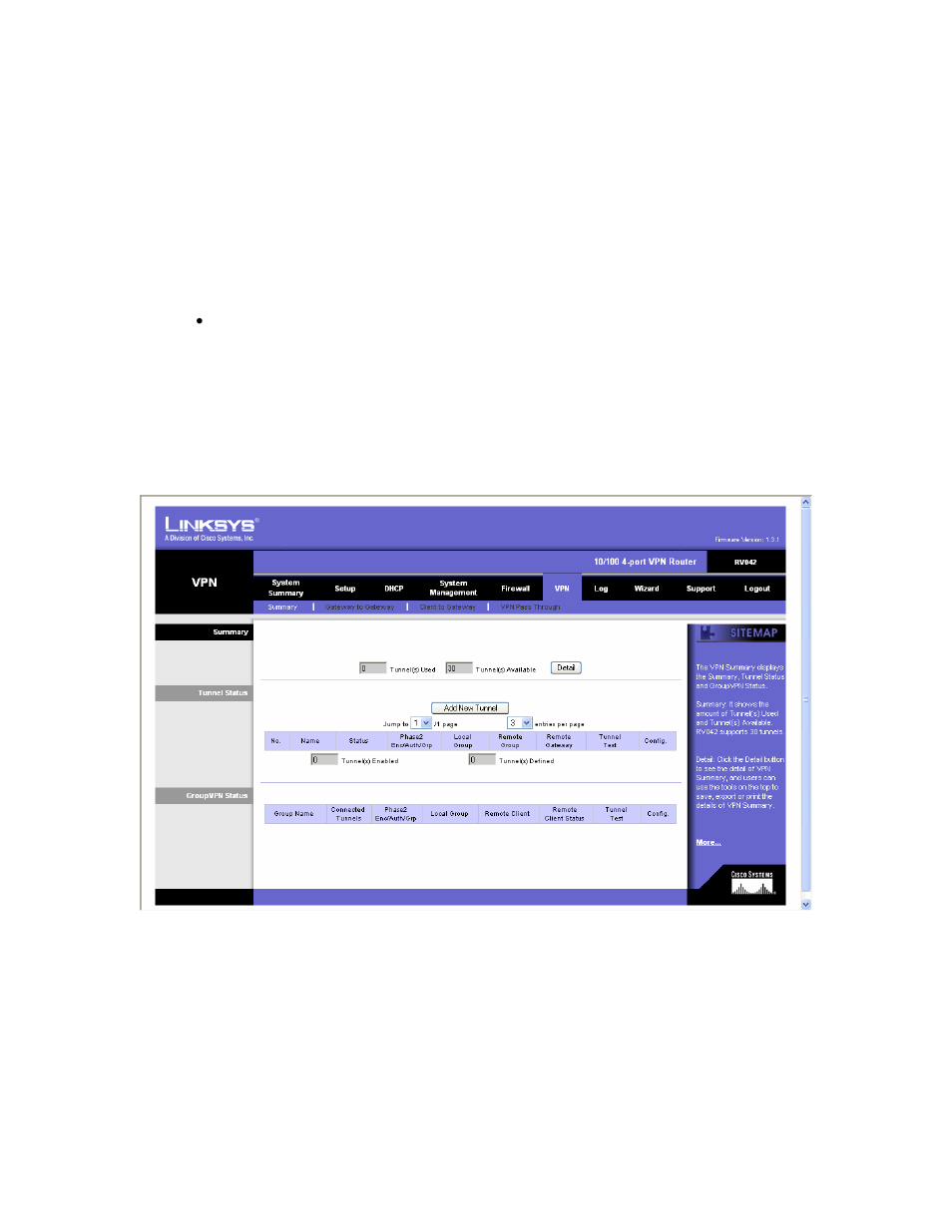 Linksys Router RV042 User Manual | Page 22 / 26