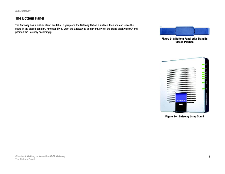 The bottom panel | Linksys AG300 User Manual | Page 14 / 78
