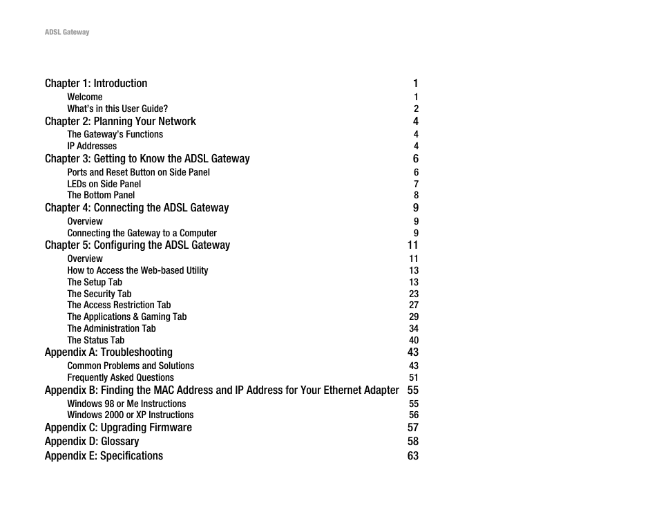 Linksys AG300 User Manual | Page 3 / 78