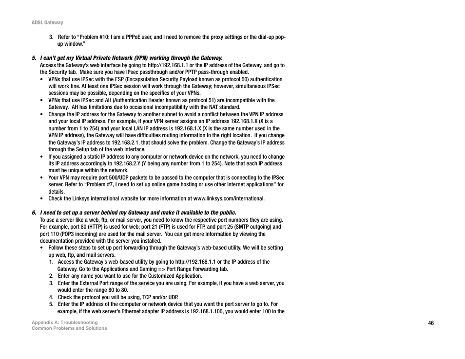 Linksys AG300 User Manual | Page 52 / 78