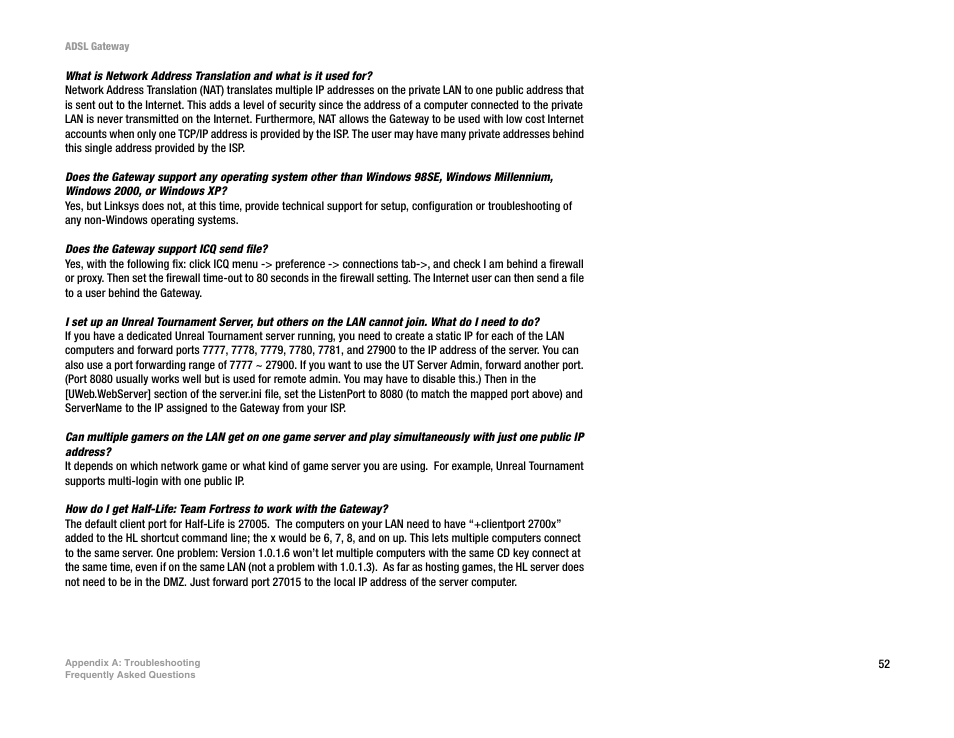 Linksys AG300 User Manual | Page 58 / 78