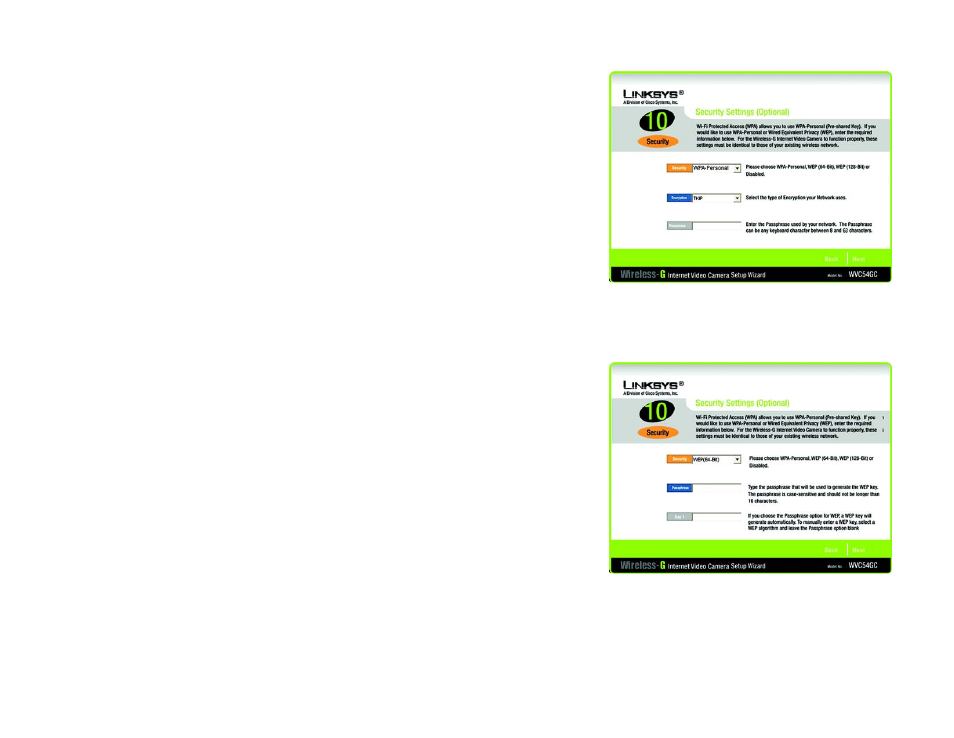Linksys WVC54GC User Manual | Page 24 / 91
